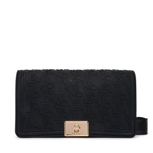 Torebka Valentino. Czarne listonoszki Valentino, bez wzorów, bez dodatków. Za 479,99 zł.