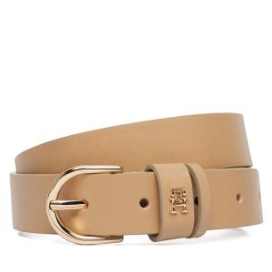 Pasek Tommy Hilfiger. Brązowe paski TOMMY HILFIGER, bez wzorów. Za 209,99 zł.
