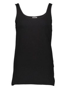 ONLY Carmakoma Top w kolorze czarnym rozmiar: L-50/52. Czarne topy Only Carmakoma, l, bez wzorów, bez kołnierzyka, bez ramiączek. Za 57,60 zł.