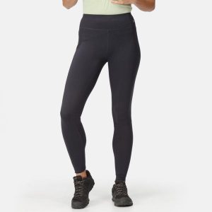 Legginsy turystyczne damskie Holeen II Regatta. Niebieskie legginsy Regatta, bez wzorów, z tkaniny. W wyprzedaży za 74,99 zł.