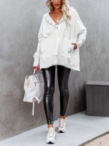 LA Angels Bluza w kolorze białym rozmiar: M. Białe bluzy LA Angels, m, bez wzorów, z kapturem. Za 181,76 zł.