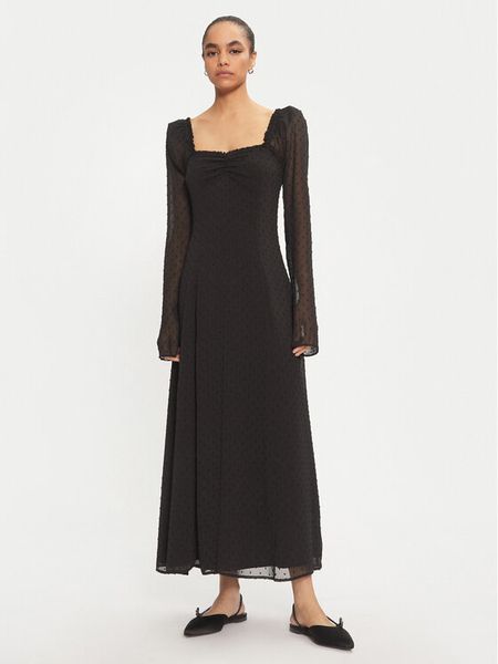 ROTATE Sukienka koktajlowa Savy 113104100 Czarny Regular Fit. Czarne sukienki Rotate, bez wzorów, z syntetyku, wizytowe, bez kołnierzyka, bez ramiączek. Za 669,00 zł.