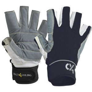 Rękawice Racing L Rękawiczki Żeglarskie C4S. Czarne rękawiczki CRAZY4SAILING, bez wzorów. Za 117,30 zł.