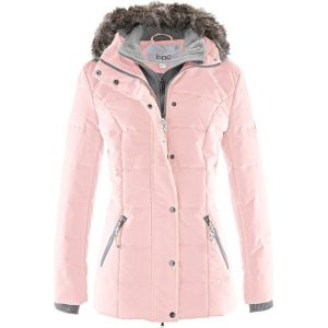 Kurtka zimowa 2 w 1. Czerwone kurtki bonprix, na zimę, bez wzorów, z kapturem. Za 229,99 zł.