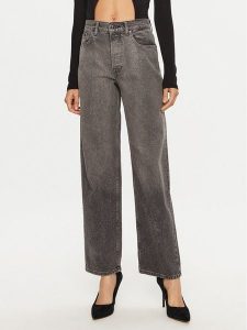 Liu Jo Jeansy UF4188 D4972 Szary Regular Fit. Szare jeansy Liu Jo, bez wzorów, z bawełny. Za 429,99 zł.