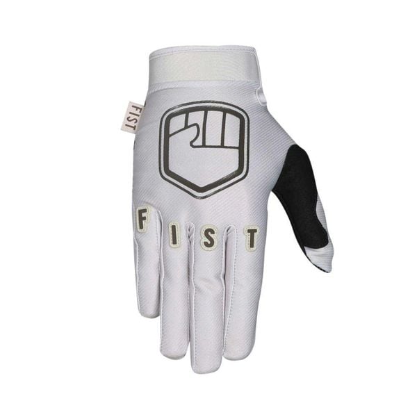 Długie rękawice Fist Handwear Earth Stocker. Białe rękawiczki FIST, bez wzorów. Za 233,50 zł.