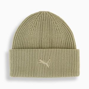 Czapka zimowa unisex Puma WARDROBE ESS CHUNKY MID CROWN beżowa 02640802. Brązowe czapki Puma, bez wzorów, z materiału. Za 92,08 zł.