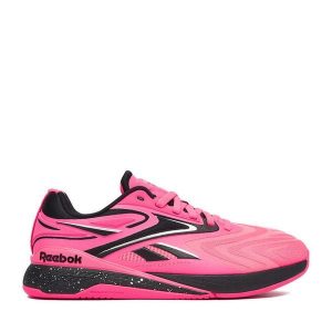 Buty na siłownię Reebok. Czerwone buty sportowe Reebok, bez wzorów, bez zapięcia, na fitness i siłownię. Za 483,99 zł.