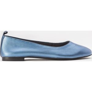 Niebieskie baleriny damskie. Balerinki marki Kazar. Za 269,00 zł.