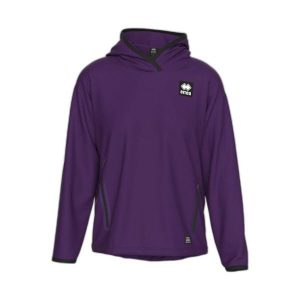 Sweat bluza z kapturem dla kobiet Errea Black Box 19. Fioletowe bluzy ERREA, bez wzorów, z kapturem. W wyprzedaży za 179,50 zł.