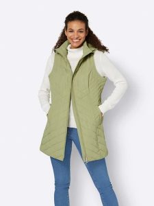 WITT WEIDEN Kamizelka w kolorze khaki rozmiar: 50. Brązowe kamizelki WITT WEIDEN, bez wzorów, bez kołnierzyka, bez ramiączek, bez kaptura. Za 56,99 zł.