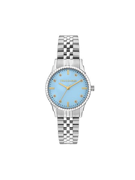 Trussardi Zegarek R2453144511 Błękitny. Niebieskie, analogowe zegarki Trussardi. Za 449,99 zł.