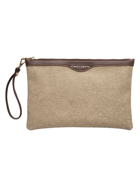 Vince Camuto Kopertówka "Terni" w kolorze brązowym - 28,5 x 19 x 2,5 cm rozmiar: onesize. Brązowe torebki wieczorowe Vince Camuto, bez wzorów, z materiału, bez dodatków. Za 115,24 zł.