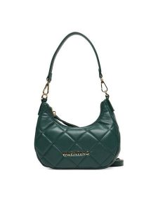 Valentino Torebka Ocarina VBS3KK45R Zielony. Zielone torebki klasyczne Valentino, bez wzorów, ze skóry, bez dodatków. Za 359,99 zł.