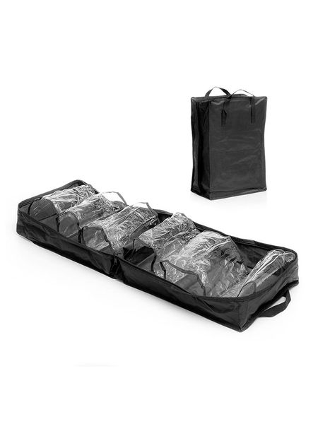 InnovaGoods Torba podróżna na buty rozmiar: onesize. Czarne torby podróżne i sportowe InnovaGoods, bez wzorów, z materiału. Za 56,95 zł.