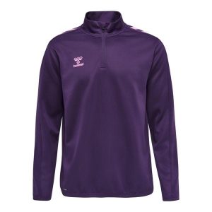 Bluza do piłki ręcznej dla dorosłych Hummel hml CORE XK. Fioletowe bluzy Hummel, xl, bez wzorów, bez kaptura. Za 202,15 zł.
