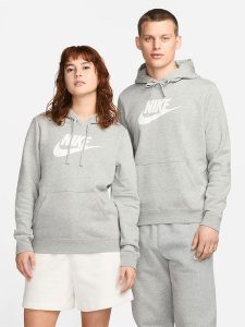Nike Sportswear Bluza w kolorze szarym rozmiar: M. Szare bluzy Nike Sportswear, m, bez wzorów, z kapturem. Za 144,92 zł.