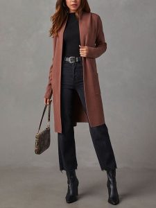 LA Angels Kardigan w kolorze jasnobrązowym rozmiar: XL. Brązowe kardigany LA Angels. Za 173,99 zł.