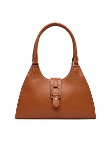 Beverly Hills Polo Club Torebka CEO-BHPC-C-012-09 Brązowy. Brązowe torebki klasyczne Beverly Hills Polo Club, bez wzorów, z materiału, bez dodatków. Za 249,99 zł.