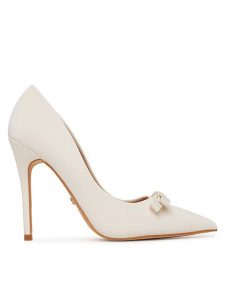 DeeZee Szpilki GAO-2312-6A Écru. Szpilki DeeZee, bez wzorów, z materiału, bez obcasa. Za 139,99 zł.
