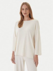 Kontatto Sweter 3M0801C Écru Regular Fit. Swetry klasyczne Kontatto, m, z syntetyku, bez kołnierzyka. Za 269,99 zł.