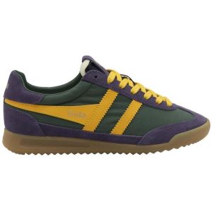 Sneakersy damskie Gola Firefly. Zielone buty sportowe Gola, bez wzorów, bez zapięcia. Za 427,50 zł.