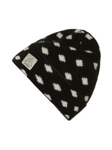 Protest Czapka "Paisley" w kolorze czarno-kremowym rozmiar: 55 cm. Czarne czapki Protest, bez wzorów, ze splotem. Za 52,67 zł.