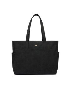 Roxy Torebka Paradise Finder ERJBP04914 Czarny. Czarne shopper bag Roxy, bez wzorów, z materiału, bez dodatków. Za 179,99 zł.