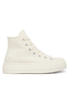 Converse Trampki Chuck Taylor All Star Lift Platform Beads A16107C Écru. Trampki Converse, bez wzorów, z materiału, bez zapięcia. Za 449,99 zł.