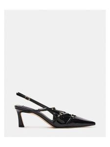 Steve Madden Czółenka w kolorze czarnym z paskiem rozmiar: 36. Czarne czółenka Steve Madden, bez wzorów, bez obcasa, na szpilce, bez zapięcia. Za 215,71 zł.
