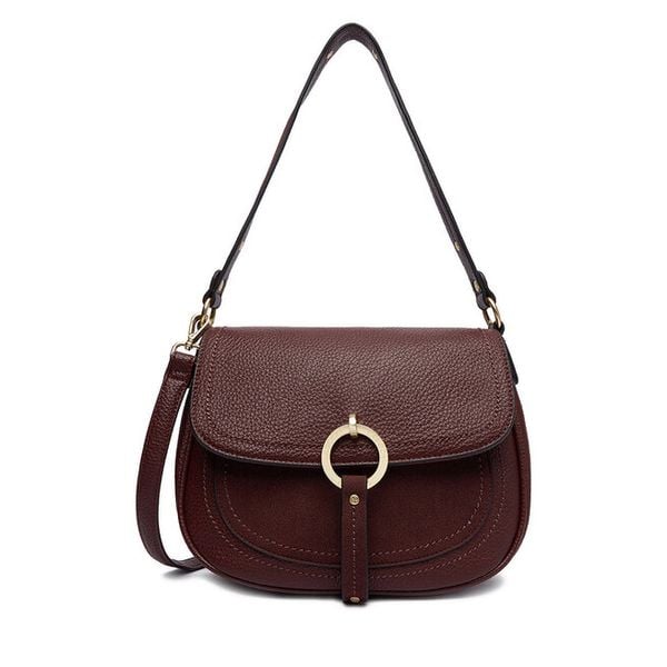 Torebka Lasocki. Czerwone torebki klasyczne Lasocki, bez wzorów, bez dodatków. Za 179,99 zł.