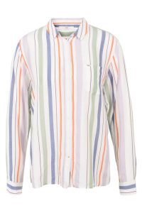 LEE DAMSKA KOSZULA ULTIMATE SHIRT CLOUD DANCER L45RKFHA 112110428. Koszule Lee, l, bez wzorów, bez kołnierzyka, bez ramiączek. Za 129,99 zł.
