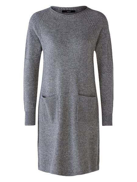 Oui Sukienka w kolorze szarym rozmiar: 40. Szare sukienki Oui, na co dzień, bez wzorów, bez kołnierzyka, bez ramiączek, midi, proste. Za 266,03 zł.