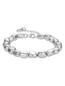 Luxenter Srebrna bransoletka rozmiar: onesize. Szare bransoletki Luxenter, srebrne. Za 104,39 zł.