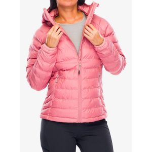 Kurtka ocieplana damska Columbia Powder Lite II Hooded Jacket. Czerwone kurtki Columbia, m, bez wzorów, z puchu, bez kaptura. Za 396,99 zł.