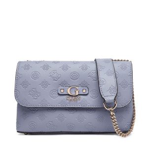 Torebka Guess. Niebieskie torebki klasyczne Guess, z aplikacjami, bez dodatków. Za 589,99 zł.