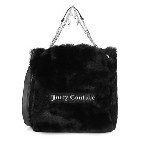 Torebka Juicy Couture. Czarne torebki klasyczne Juicy Couture, bez wzorów, bez dodatków. Za 439,99 zł.