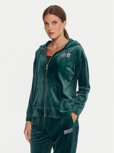 DKNY Sport Bluza DP5J9634 Zielony Regular Fit. Zielone bluzy DKNY Sport, l, bez wzorów, z syntetyku, bez kaptura. Za 399,99 zł.