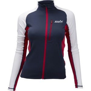 Swix Bluza Damska Dynamic Niebieski/Biały S. Bluzy marki Swix. W wyprzedaży za 259,00 zł.