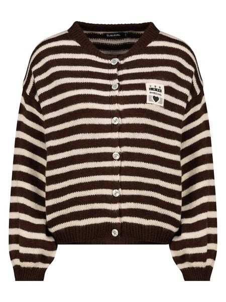 Sublevel Kardigan w kolorze brązowo-beżowym rozmiar: L/XL. Brązowe kardigany Sublevel. Za 178,79 zł.