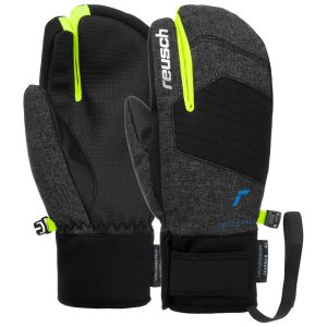 Reusch Simon R-TEX® XT Junior Lobster. Czarne rękawiczki REUSCH, bez wzorów. Za 259,90 zł.