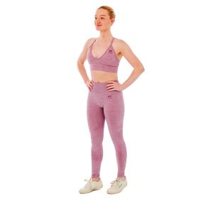 Damski zestaw sportowy Xtreme - legginsy + biustonosz sportowy - Różowy. Czerwone legginsy XTREME SOCKSWEAR, bez wzorów. Za 177,99 zł.