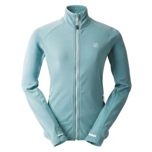 Bluza Damska Emerging Core Stretch Base Layer Top. Niebieskie bluzy Dare 2b, bez wzorów, bez kaptura. Za 88,99 zł.