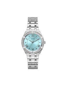 Guess Zegarek Cosmo GW0033L7 Srebrny. Szare, analogowe zegarki Guess. Za 999,99 zł.