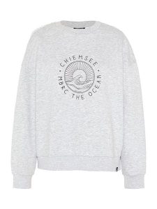 Chiemsee Bluza w kolorze szarym rozmiar: S. Szare bluzy Chiemsee, s, bez wzorów, z bawełny, bez kaptura. Za 139,95 zł.