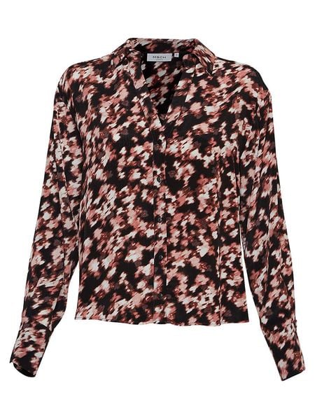 MOSS COPENHAGEN Koszula "Bellamaya Rhian" w kolorze czarno-jasnoróżowym rozmiar: XS/S. Czarne koszule Moss Copenhagen, s, bez wzorów, bez kołnierzyka, bez ramiączek. Za 95,92 zł.