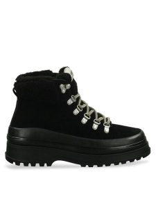 Gant Trapery Wintly 29543794 Czarny. Czarne buty zimowe GANT, ze skóry, bez obcasa, bez zapięcia. Za 429,99 zł.