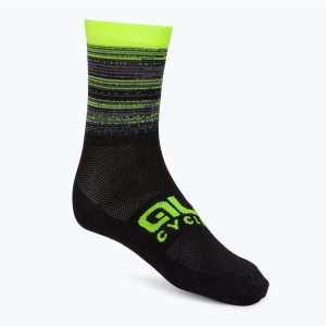 Skarpety rowerowe Alé Scanner. Czarne skarpetki Ale Cycling, bez wzorów. Za 49,99 zł.