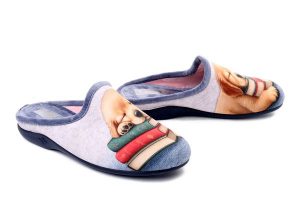 Sanital Flex Z33594X azafata, klapki damskie. Brązowe klapki Sanital-Flex, bez wzorów, bez obcasa. Za 123,90 zł.