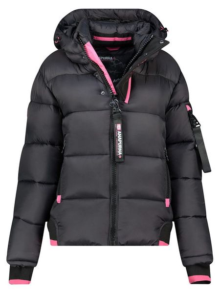 ANAPURNA Kurtka zimowa "Calixana" w kolorze czarnym rozmiar: XL. Czarne kurtki ANAPURNA, na zimę, xl, bez wzorów, z puchu, bez kaptura. Za 281,45 zł.